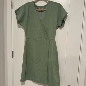 Madewell Sage Green Dress